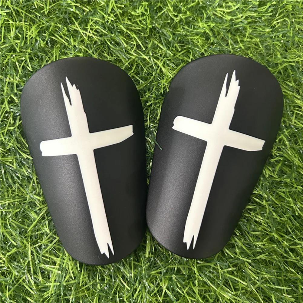 1 Pair Shin Pads EVA Cross Soccer Miniature Shin Guard Shock Absorbing Mini Shin Guards Lightweight for Kids Youth and Adults 1