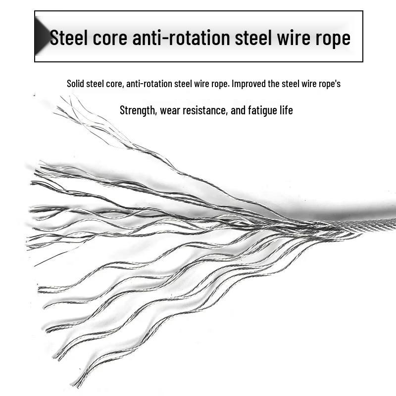 Anti-Rotation Galvanized Steel Wire Rope