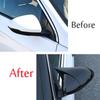 For Chevrolet Cruze 2016- Car Rearview Side Mirror Cover Wing Cap Sticker Exterior Door Rear View Case Trim Shell Housing