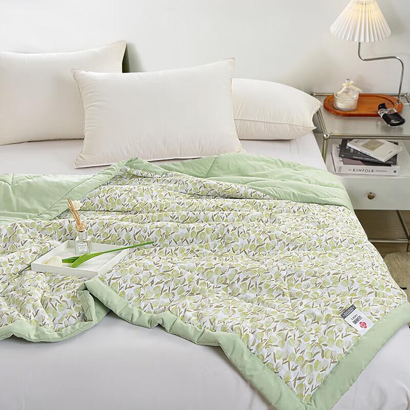 Grace Qingying Mint Antibacterial Summer Quilt