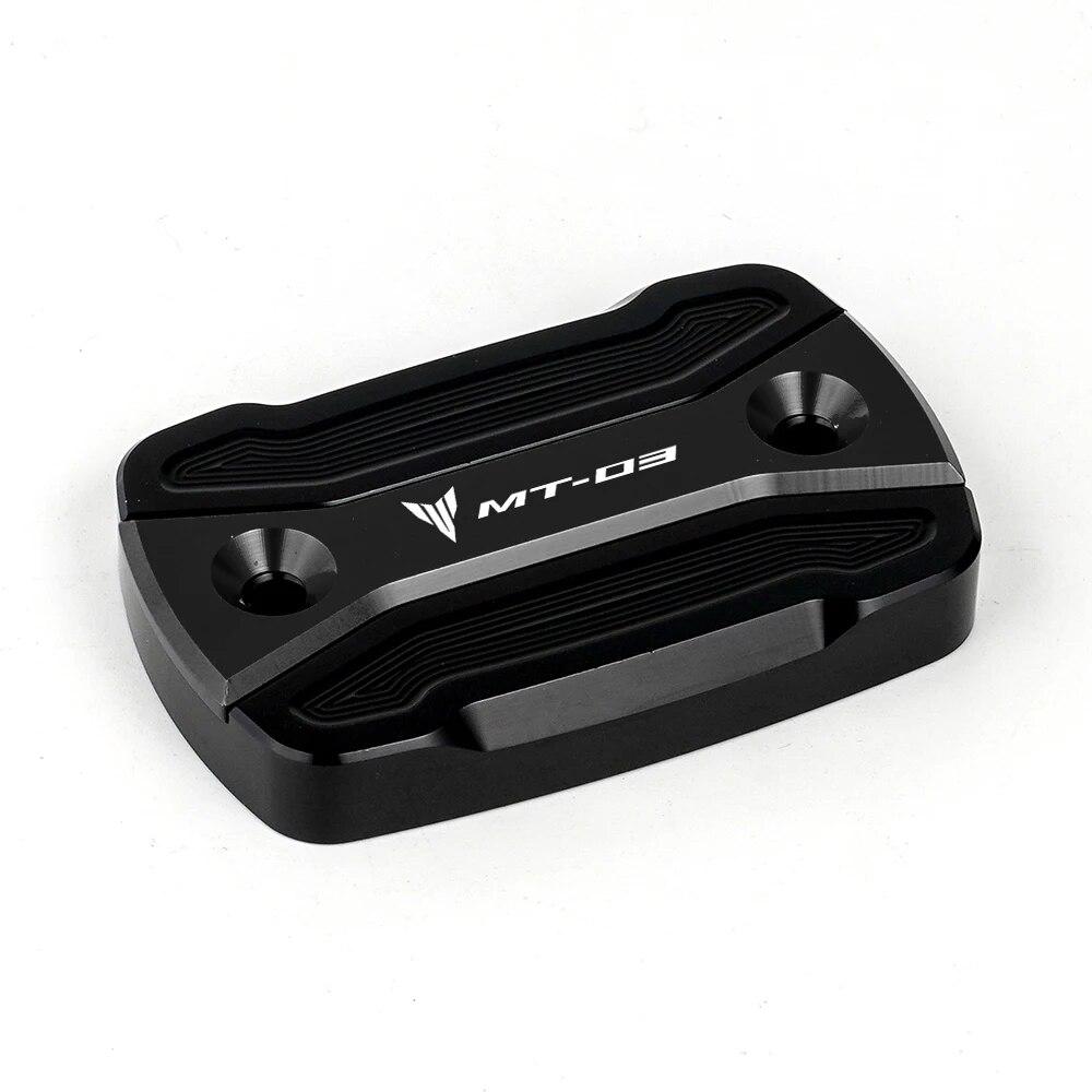 Motorcycle Accessories Front Rear Brake Fluid Reservoir Cap Cover For YAMAHA MT03 MT-03 Mt03 2015-   2018 2017 2016