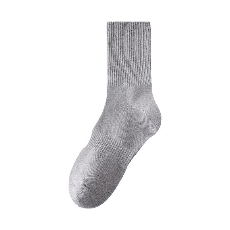 Men's Boneless Antibacterial Socks for Autumn and Winter, High Elasticity, Deodorizing and Antibacterial Business