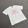 Unisex Streetwear Oversized Cotton Tee With Geometric Print Loose Fit Short Sleeve T-Shirt Men Women