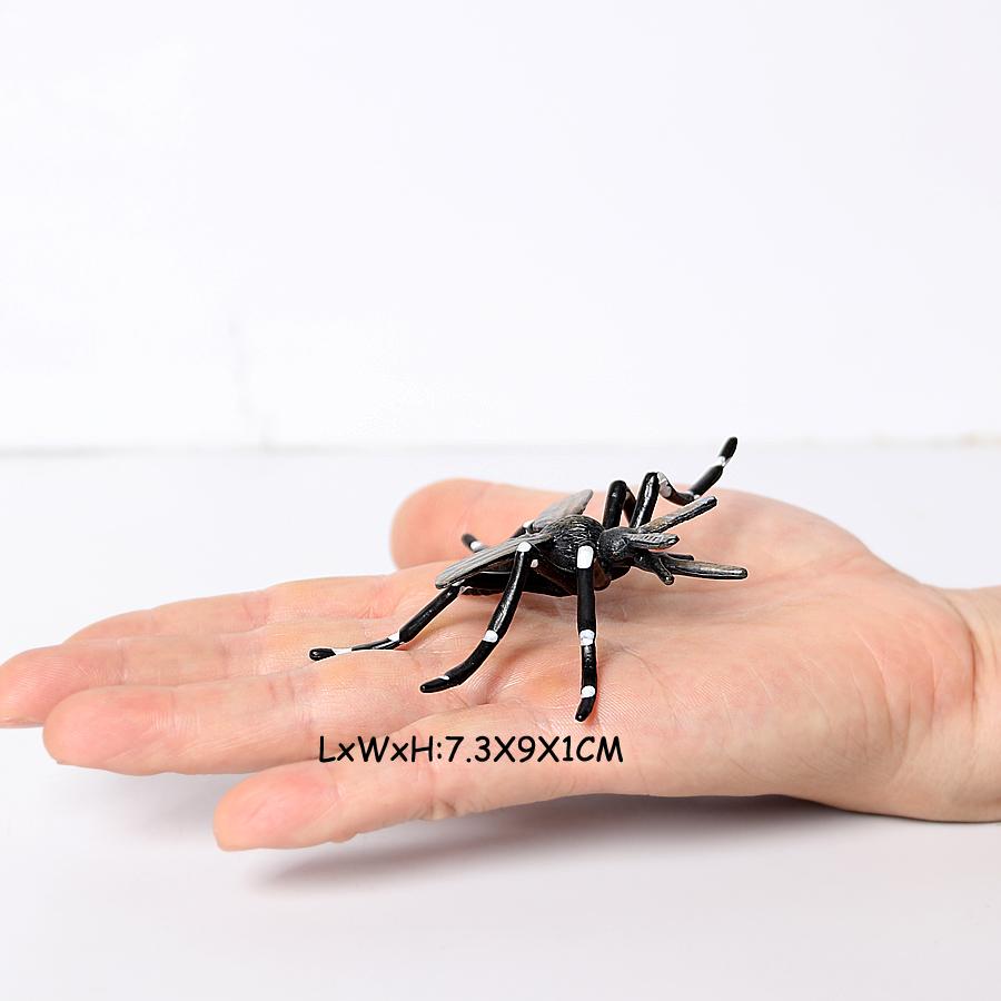 Insect Toy Miniature Insects Figures Animal Figurines Beetle Bee Spider Models Action Figure Plastic Animals Toys for Children