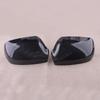 1 Pair Car Rearview Side Mirror Cover Cap Trim Black Carbon Fiber Style Fit for Mazda 3 2006 2007 2008 2009 2010 2011 2012 ABS