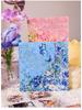 Yuezhen Mist Lock Mountain Love Die-Cut Waterproof PET Journal Stickers Set