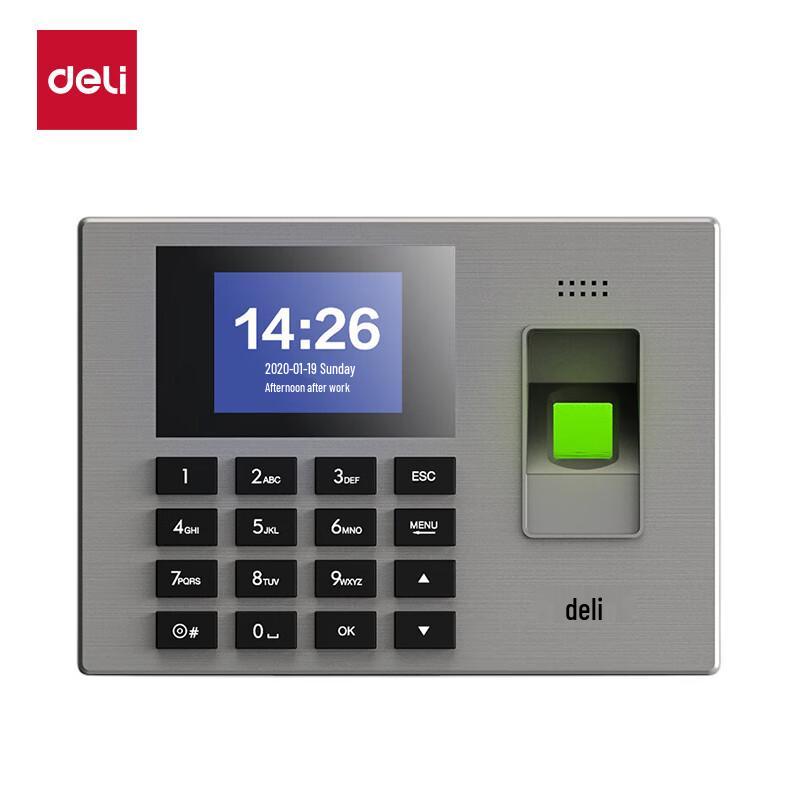 deli 14060 Fingerprint Time Attendance Machine