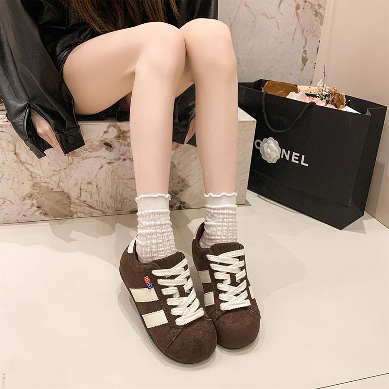 Shoes Woman 2025 Trend Casual Sneakers Comfortable Lace Up Flats Tennis Shoe Breathable Walking Jogging Shoe Zapatillas De Mujer