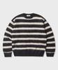 GLW Striped Brushed Knit Brown