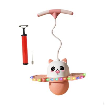 Pogo míč ve tvaru pandy s rukojetí skákací barevné lehké dětské skákací prkno zábavné cvičení