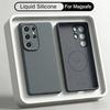 Liquid Silicone Magnetic Phone Case For Samsung Galaxy S26 S25 Ultra S24 S23 S22 Plus A56 A55 A54 A16 5G Capa Funda