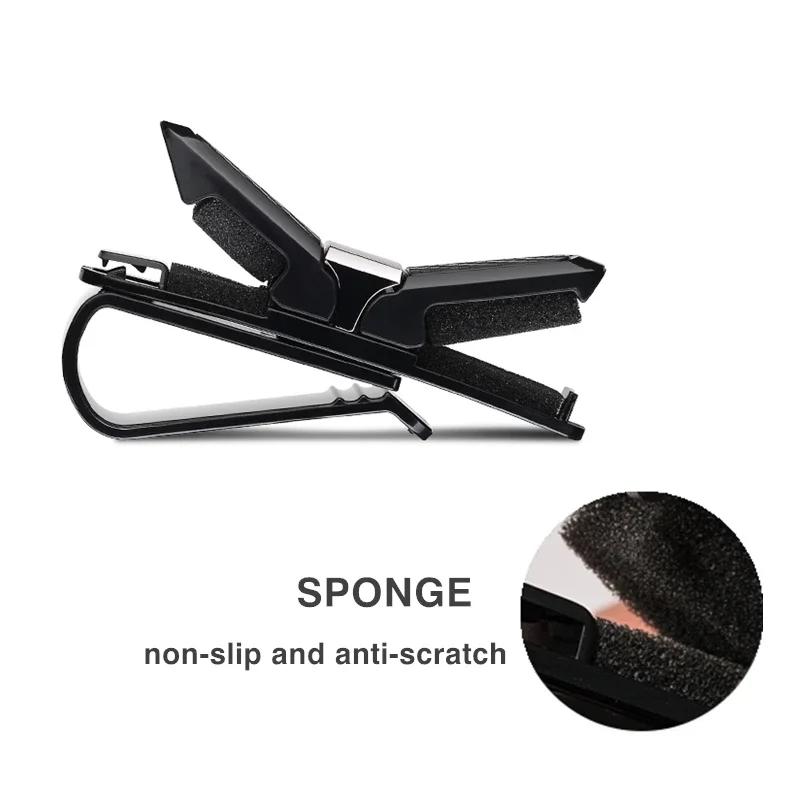 Car Sticker 2025 Hot 1Pcs Car Sun Visor Glasses Clip Ticket Card Storage Clamp For Skoda Fabia Superb Yeti Octavia Rapid Kodiaq