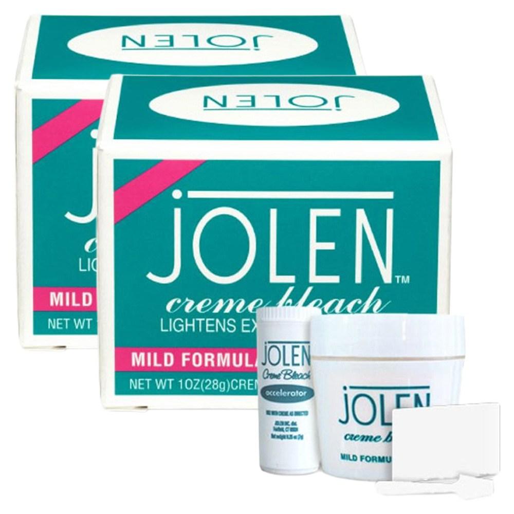 Jolen Cream Bleach Mild Hair Bleach 35g 2 Pcs