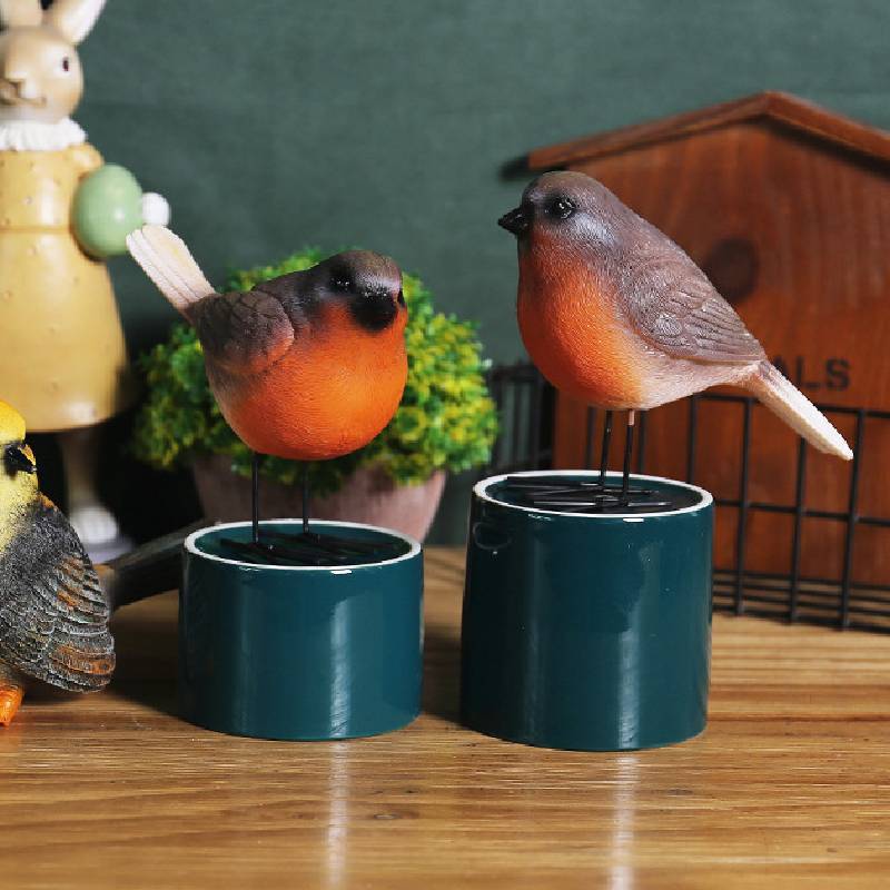 Hars Vogelbeeldje Voor Tuin Met Realistisch Ontwerp Voor Huisdecoratie En Cadeau Geven