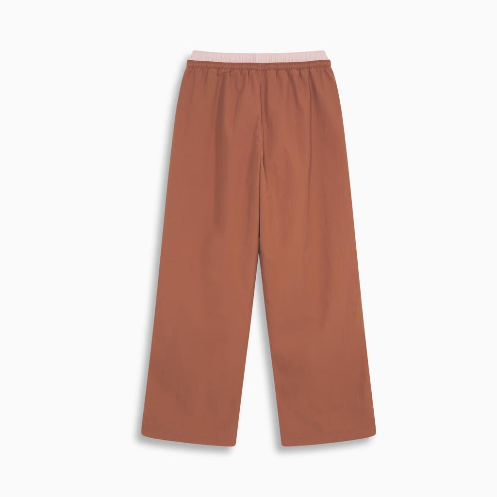 Puma Race Ahead Woven Lace-Up Mid-Rise Casual Pants Women pants 63617490
