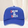 Unisex Women Drum And Bass Trucker Cap Unisex Visors Baseball Caps Polyester Rum And Ass Hats Sun Hat Breathable Sun Caps