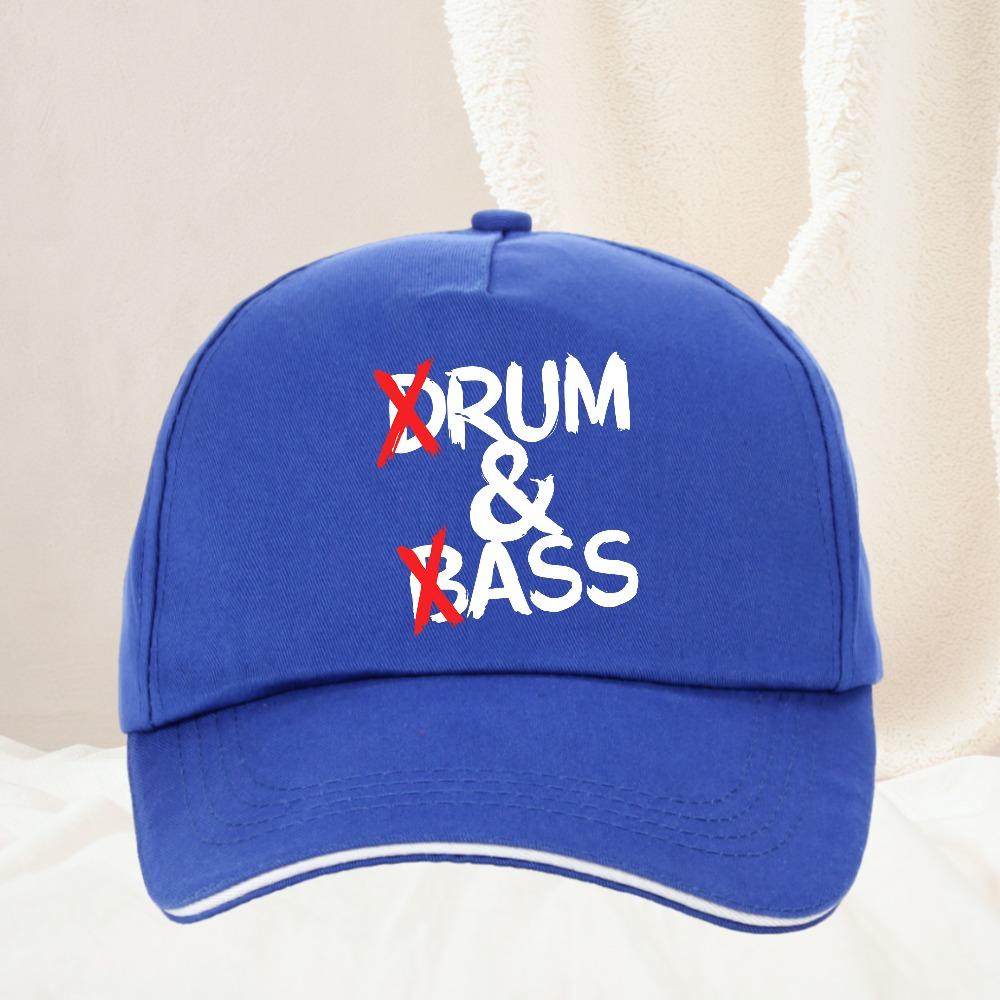 Unisex Women Drum And Bass Trucker Cap Unisex Visors Baseball Caps Polyester Rum And Ass Hats Sun Hat Breathable Sun Caps