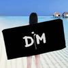 Electronic Rock D-Depeche Microfiber Printed Beach Towel Mountain Climbing Yoga Beach Swimming Running Absorbent Soft Towel