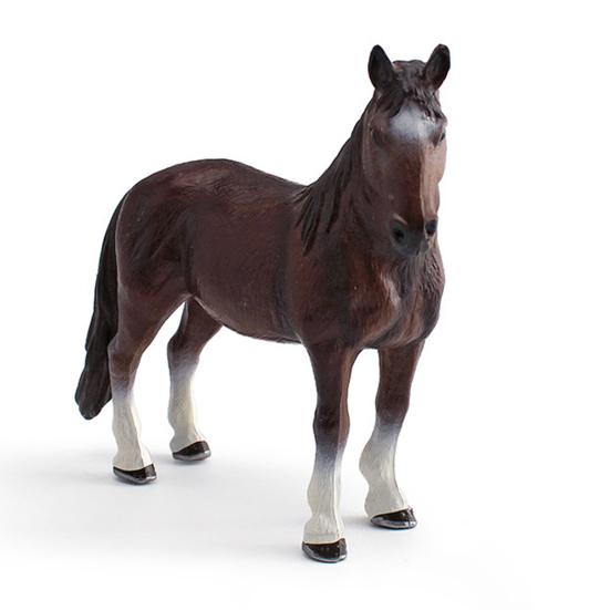 PVC Simulation Horse Figurine Realistic Stallion Mare Collectible Model Miniature Animal Educational Toy Decoration Ornament Horse Lover Gift