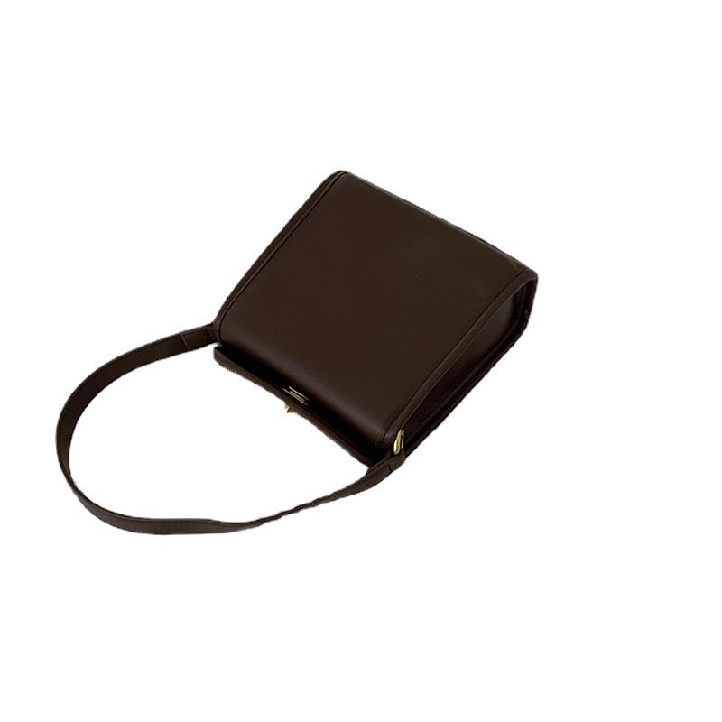 Versatile ins messenger bag women's 2025 new trendy fashion retro portable small square bag French niche shoulder bag