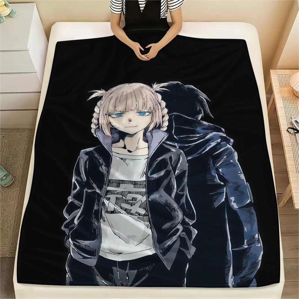 1PC Call of the Night Print Flannel Blanket, High Quality All Seasons, Home Decor, Warmth and Comfort, Perfect for Christmas Gifts