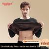 Men's Ultra-Thick Baby Velvet Fleece Lined Thermal Underwear Set