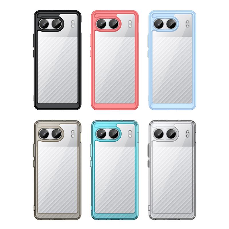 Für Oneplus Nord 4 Hülle Luxus Silikon Bumper Transparent Stoßfestes Handy Schutzhülle Oneplus Nord 4 Hülle Oneplus Nord 4 Abdeckung