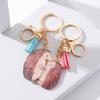 Wooden Otter Couple Keychain Pendant - Valentine's Gift for Partners and Friends