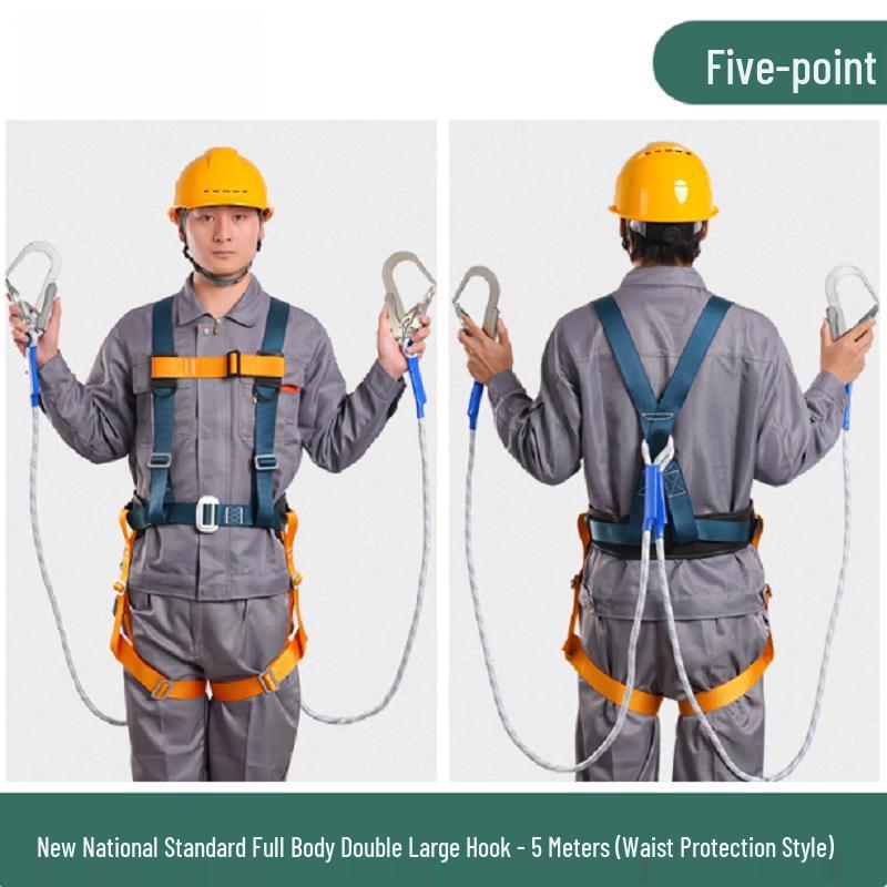 OLOMM Full Body 5-Point Safety Harness