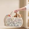 Toy Storage Basket Organizer Toys Children Storage Bag Dirty clothes basket Big Hand-held clothing storage bucket Box