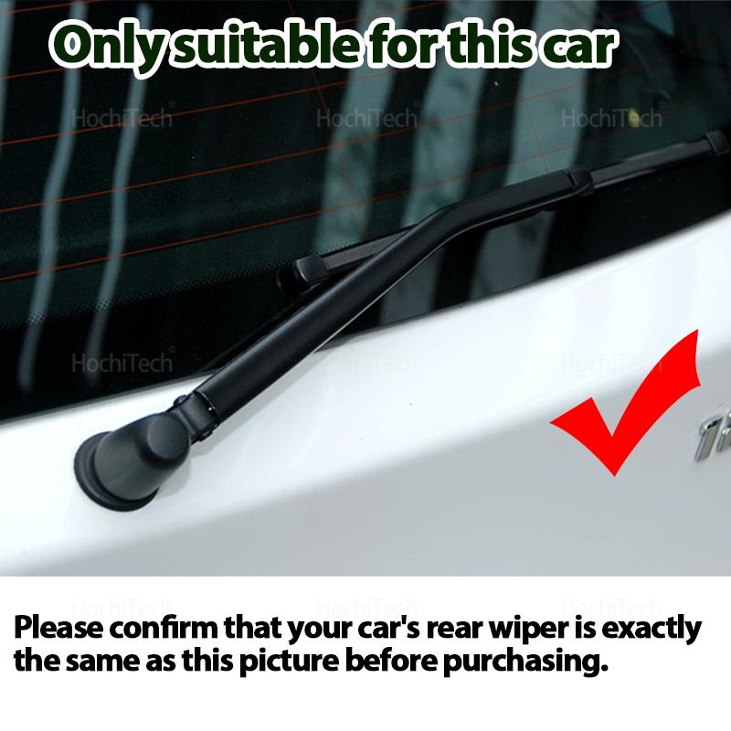 Rear Windshield Windscreen Washer Wiper Arm Nut Cover Cap for BMW 1 Series E81 E87 hatchback 2005-2011 61627199566 Accessories Hoses Windshield