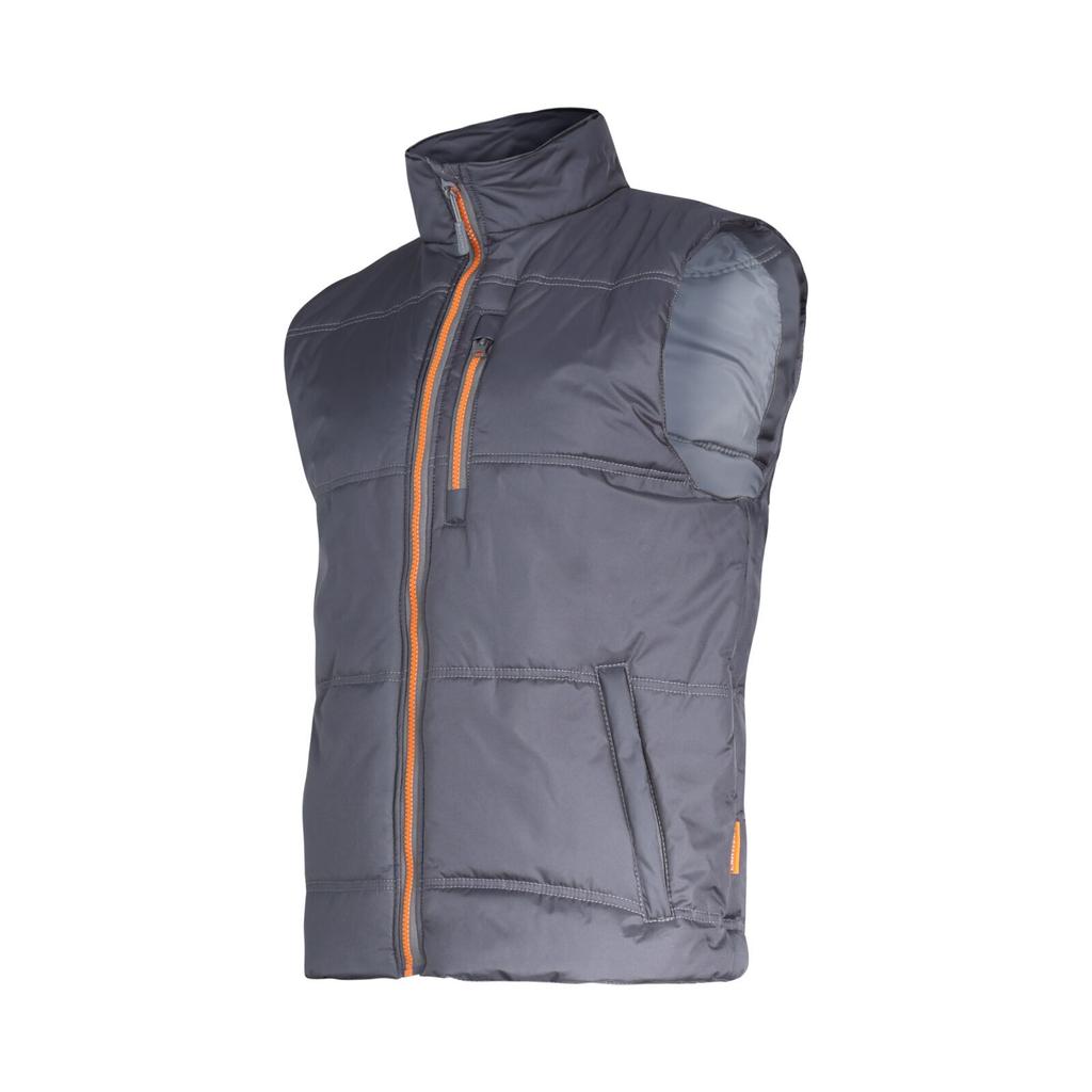 Insulated Sleeveless Jacket Gray-Orange, "", Ce, Lahti