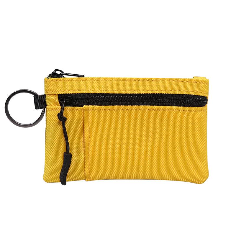 Oxford Cloth Coin Purse New Fashion Large Capacity Simple Multifunctional Coin Bag Daily Versatile Pendant Small Square Bag