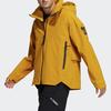 Adidas Outdoor Sports Hooded Jacket Men Jackets Yellow GL1356