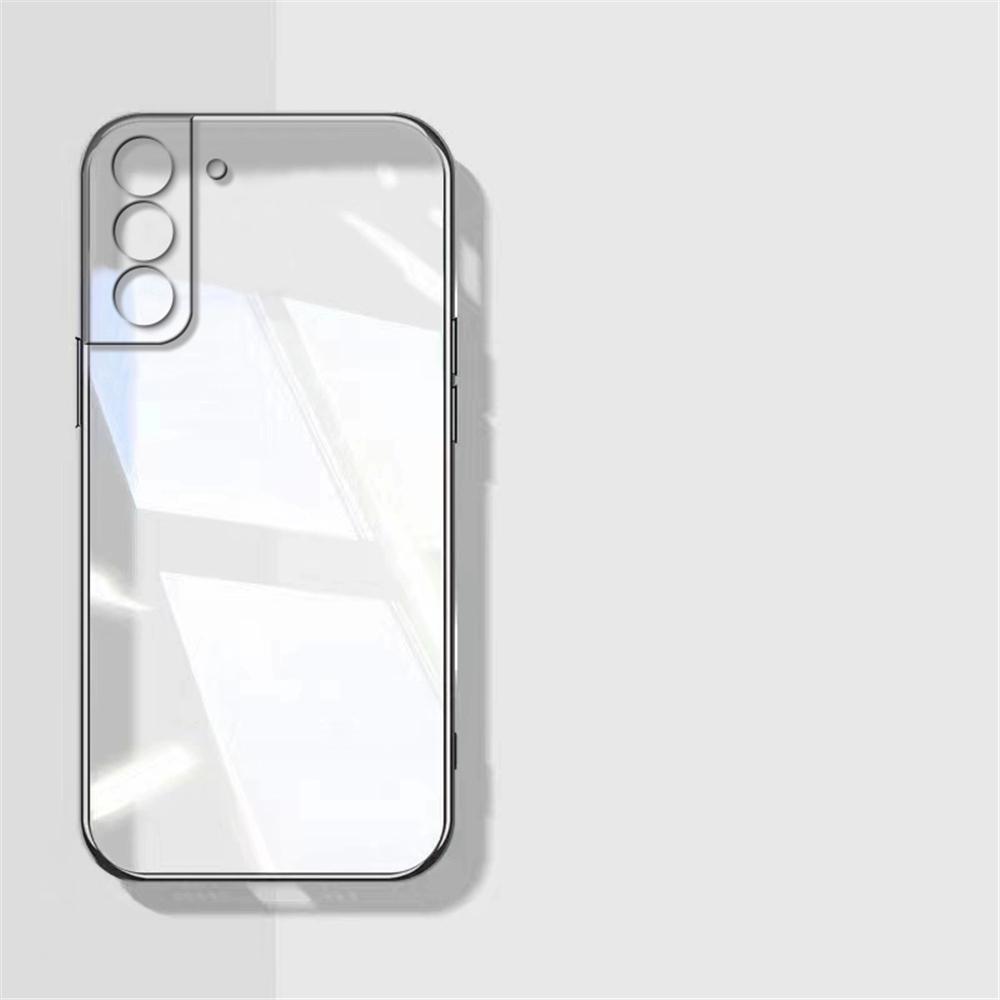 

Прозрачный чехол с роскошным покрытием для Samsung Galaxy S25 S24 S23 S22 S21 Note 20 Ultra Plus S21 S23 S24 FE Мягкая силиконовая задняя крышка For Samsung S25