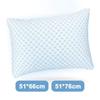 Shredded Memory Foam Bed Pillow for Sleeping Side and Back Sleeper Pillow for Neck and Shoulder Pain Relief 100% Adjustable Fill