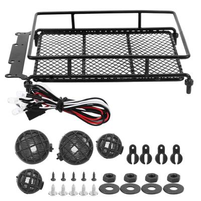 Rack de Teto RC, Prático Leve Transportador RC Teto Fazenda para Carros de Controle Remoto (Preto)