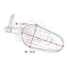 Fit  Twin CRF250L CRF1000L CRF1100L CRF450L Motorcycle Rear View side Mirrors CRF 250L CRF 1000L XL650L Rearview Mirror