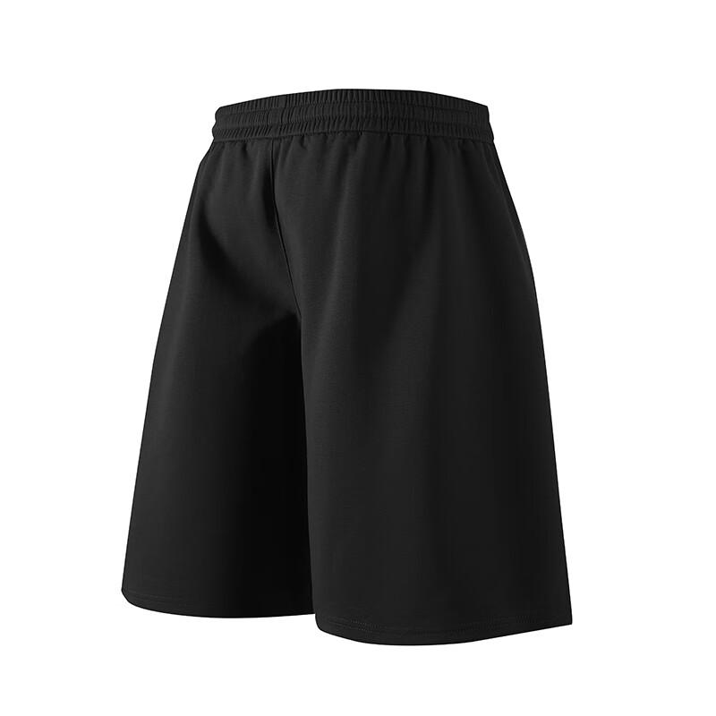Dingfengbaoluo Summer Men's Straight-Leg Loose-Fit Sports Solid Color Casual Knee-Length Shorts