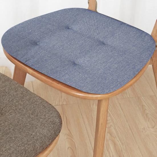 Polštářek na židli s protiskluzovým upevňovacím popruhem Zesílená houbová výplň Měkká elastická kůň