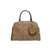 Coach Münze 9 Klassische Monogramm Reißverschluss Geldbörse Damen Geldbörse Khaki CG762-IMKHA
