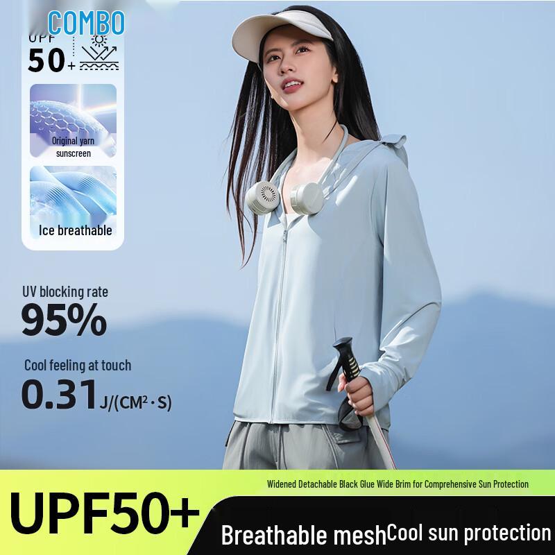 Combo Women s Ice Silk UPF50+ Sun Protection Jacket M
