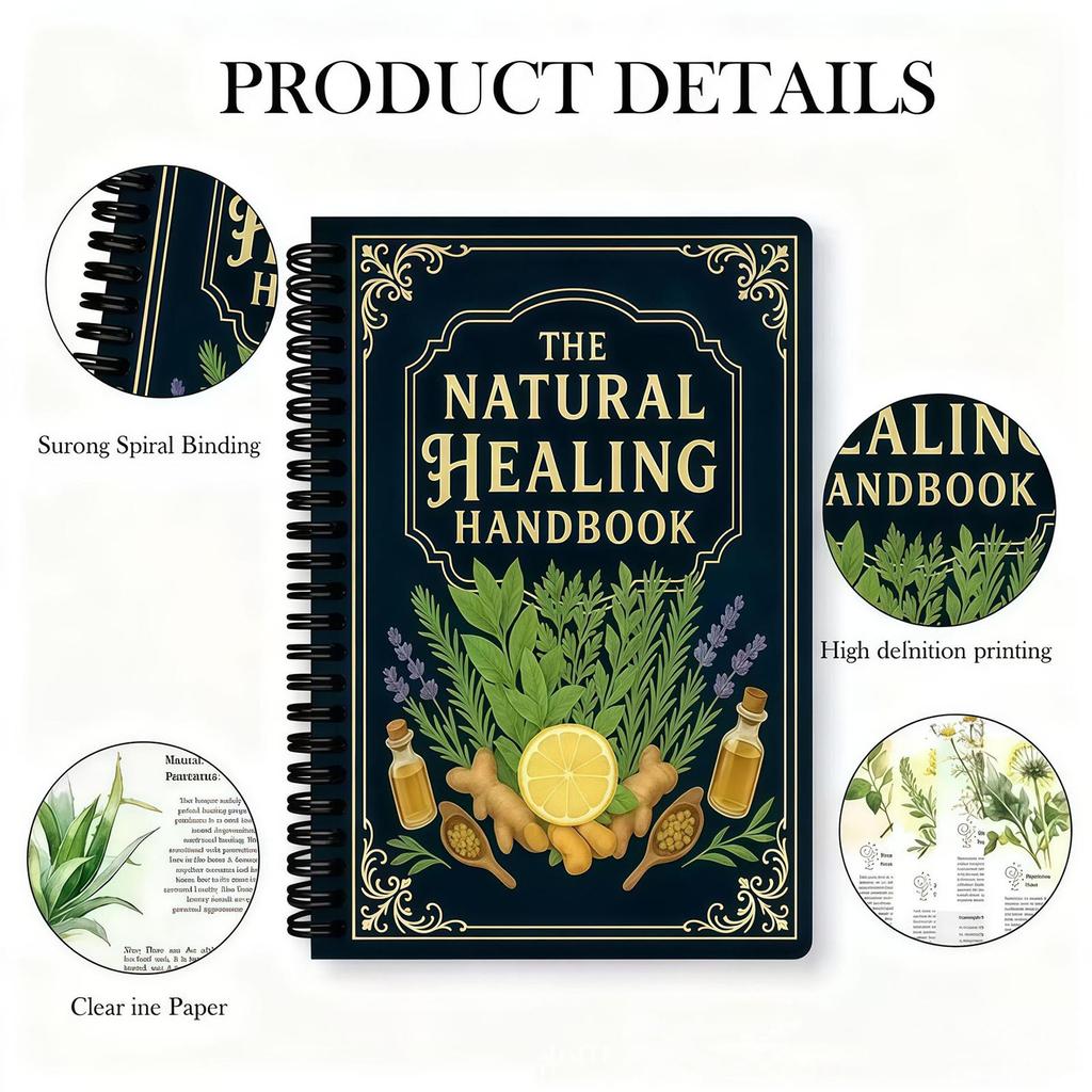 The Natural Handbook: A Guide To Herbal , Herbal Remedies, And Herbal Techniques