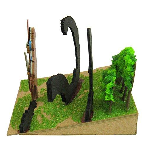 Sankei Studio Ghibli Mini Paper Craft: Ashitaka & Tatarigami Princess Mononoke Non-Scale, MP07-41