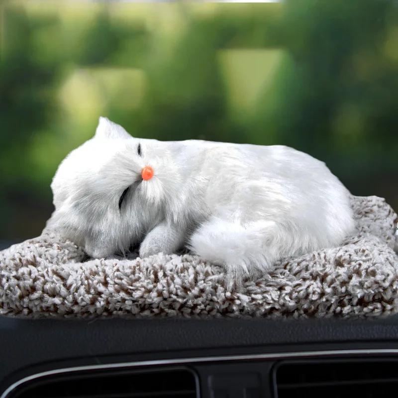 Car Interior Simulation Cute Plush Animal Decoration Activated Carbon Deodorizing Car Accessories Decoration