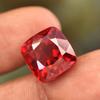 Natural Red Ruby Loose Gemstone Burmese 15 ct Square Cushion Shape for Jewelry Making and Crafts