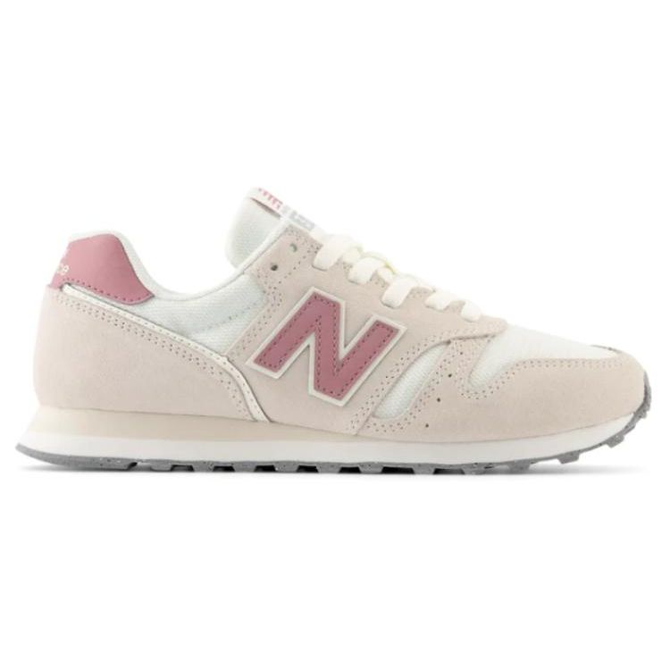 New Balance Nb 373 Casual Comfortable Versatile Shock Absorbing Durable Low Top Running Shoes Women sneaker White Red WL373OK2