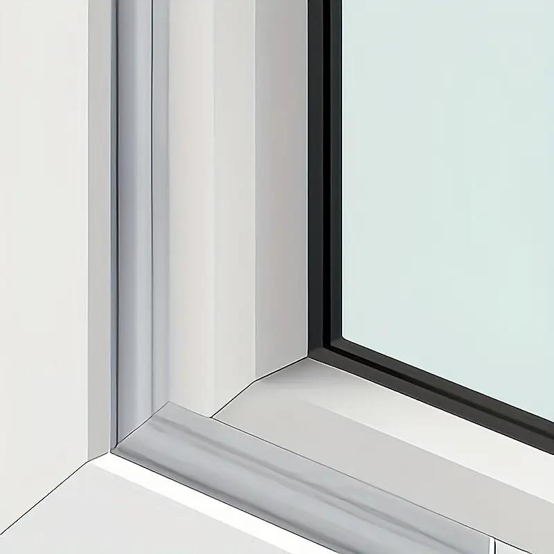 Self-Adhesive Weather Stripping for Windows & Doors - Windproof, Dustproof, Rain Barrier & Noise Reduction Sealant Tape