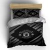 "Manchester United Bedding Set" Bedding Duvet Cover Set Duvet Cover Pillowcases  (1 * Duvet Cover 2 * Pillowcases, Without Duvet Insert)