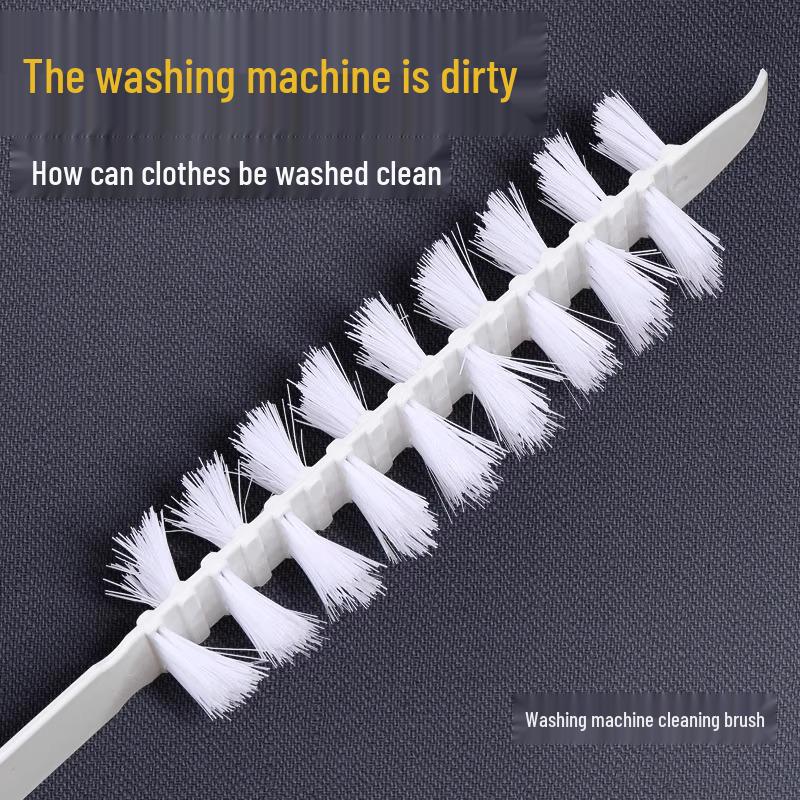 Roller Washer Drum Cleaning Brush for Wave Wheels - Long Hair Tool, No Disassembly Needed